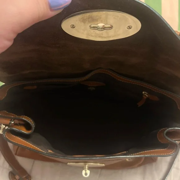 Mulberry Tan Leather Alexa Bag Authentic - Picture 9 of 9